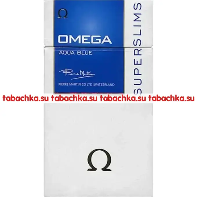 Сигареты Omega Superslims Aqua Blue Сигареты Omega Superslims Aqua Blue